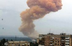 Az orosz erők eltaláltak egy salétromsavas tartályt Szeverodoneckben