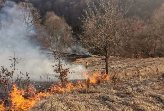 Több mint száz háromszéki gazdát büntettek meg tarlótüzekért
