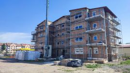 Kézdivásárhely: jó ütemben halad az ANL-tömbház építése