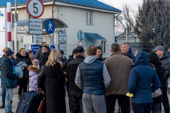 A háború kezdetétől több mint 1,2 millió ukrán állampolgár érkezett Romániába