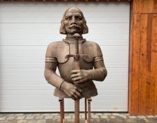 Hunyadi János-szobrot állítanak fel a marosvásárhelyi várban 