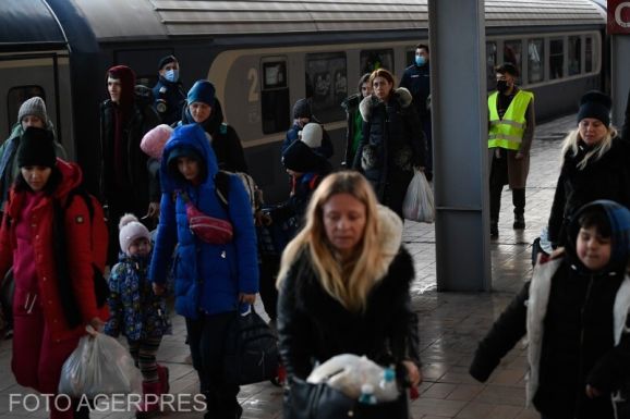 Több mint kilencezer ukrán állampolgár érkezett Romániába pénteken