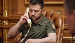 Volodimir Zelenszkij kedden felhívta telefonon Orbán Viktort