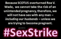 Országos szexsztrájkra szólítanak abortuszpárti nők az Egyesült Államokban