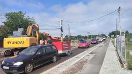 Látványosan haladnak a Bem József utca felújításával Kézdivásárhelyen