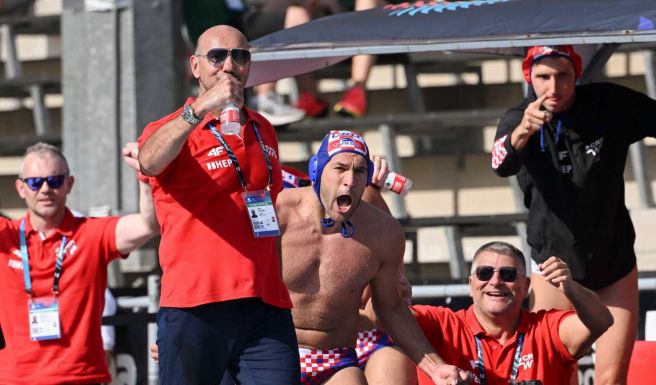 Vizes vb: sorozatban kilencedszer elődöntős a horvát férfi vízilabda-válogatott