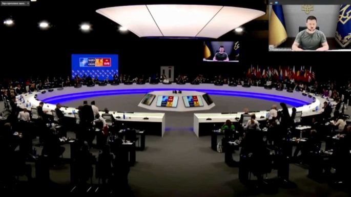 NATO-csúcs: Zelenszkij segítséget kért a csúcs résztvevőitől az ukrajnai „orosz terror” megállításához