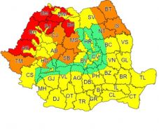 Arad megyében hőségriadót és részleges kamionstopot rendeltek el