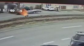 Felgyújtotta magát egy 73 éves férfi Aradon