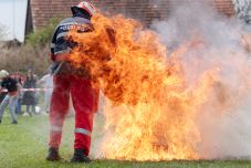 Összemérték tudásukat: csíki falvak önkéntes tűzoltói találkoztak Szépvízen