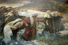 Hatvan év után ismét kiállítják Feszty Árpád monumentális hármasképét Aradon