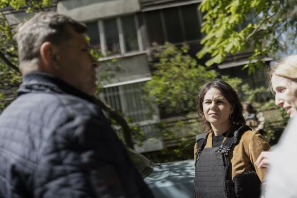 Kijevbe látogatott a német külügyminiszter