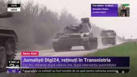 A román külügy közbenjárására engedték el a Digi24 két újságíróját Transznisztriában