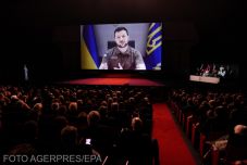 A 75. cannes-i fesztivál megnyitóján Kijevből bejelentkezett az ukrán elnök