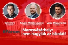 Maszol #Fórum: Imatüntetést tartottak a marosvásárhelyi katolikus iskoláért (összefoglaló)