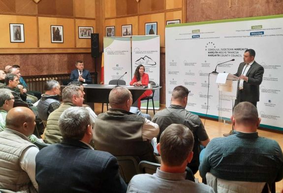 Műhelybeszélgetést tartottak Csíkszeredában a medvehelyzetről