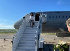 Novák Katalin megérkezett Kolozsvárra