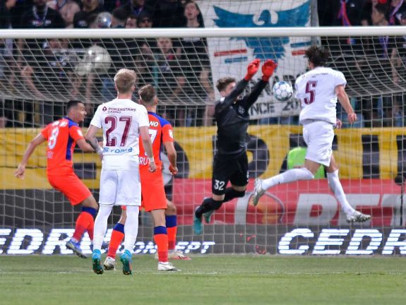 Liga 1: a FCSB legyőzte a CFR-t a tét nélküli gálameccsen