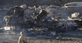 A Donyec-medencébe tartó ukrán erősítésre mért csapásról számolt be az orosz katonai szóvivő