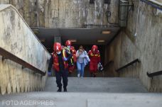 Sűrű füst keletkezett a bukaresti metróban, 172 utast menekítettek ki