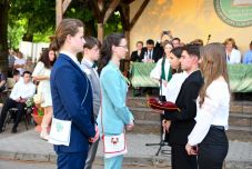 Szatmár megye legnagyobb magyar középiskolájának kicsengetésén jártunk