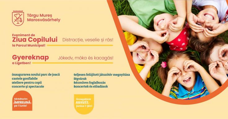 Sok újdonsággal készülnek gyermeknapra Marosvásárhelyen