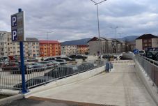 Elkészült a zilahi kórház kétszintes, 180 férőhelyes parkolója