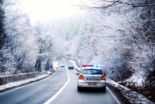 Ukrajnai személygépkocsit ért baleset Hargita megyében