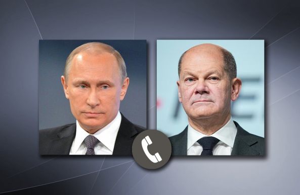 Putyin elmagyarázta Scholznak Moszkva céljait Ukrajnában
