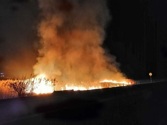 Az előző év első két hónapjához viszonyítva idén nyolcszor több bozóttűz volt Maros megyében