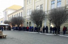 Sepsiszentgyörgyön nemcsak az üzemanyagért, hanem a kultúráért is sorban álltak