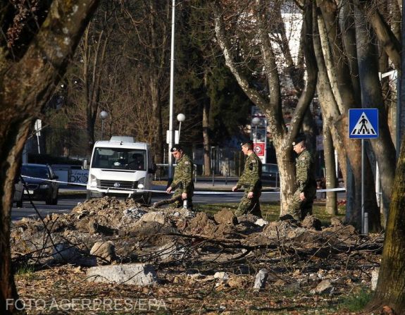 FRISSÍTVE – Lezuhant egy katonai drón Zágrábban, több NATO-tagország légterén is áthaladt