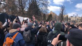 Márciusi ifjak Sepsiszentgyörgyön: nem akarnak III. „világhibát”