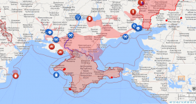 Az oroszok blokád alá vették Ukrajna partjait