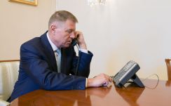 Telefonon beszélt Volodimir Zelenszkij ukrán államfővel Klaus Iohannis