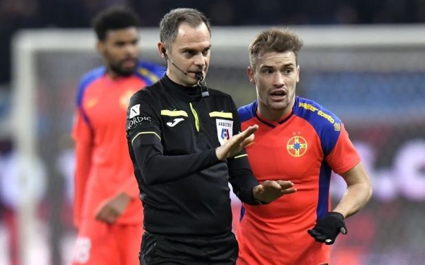 Liga 1: bírói segítséggel nyert a FCSB, maradt a 7 pontos CFR-előny