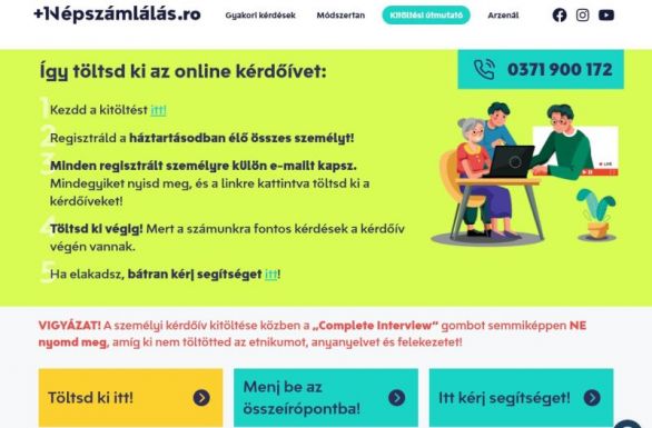 Kisokos: mire vigyázzunk a népszámlálási kérdőív online kitöltésekor? 