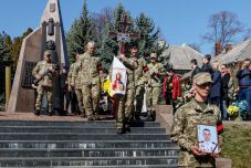 Ungváron eltemették az orosz-ukrán háború első magyar áldozatát