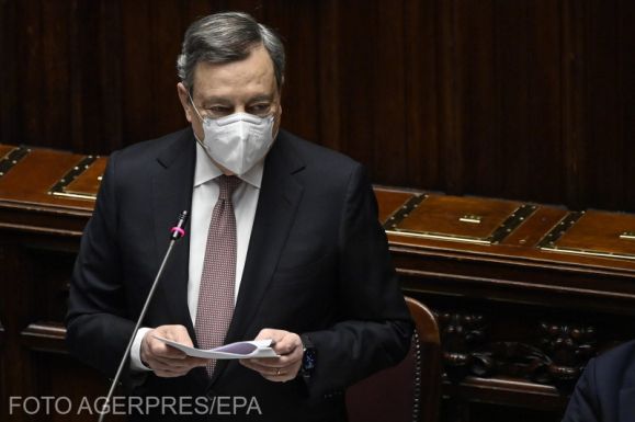 Mario Draghi szerint Moszkvától függ a diplomáciai megoldás sikere