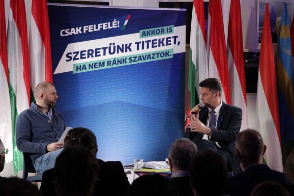 Kolozsvárra jött kampányolni Márki-Zay Péter, de az üzenetei a magyarországiaknak szóltak (VIDEÓ)