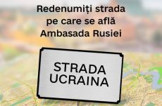 Ukrán nagykövetség: nevezzék Ukrajna útra a bukaresti orosz külképviseletnek otthont adó utcaszakaszt