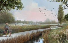 Kolozsvár: a környezetvédők is nagyrészt elégedettek a Keleti park tervével