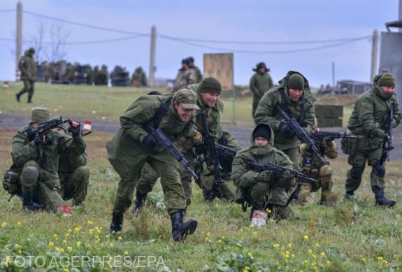 87 ezer orosz mozgósított katonát vezényeltek a frontra