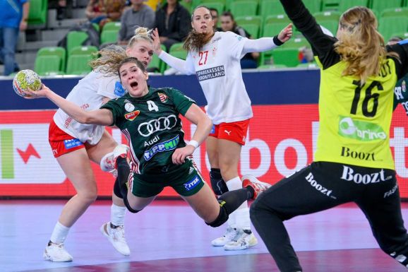 Női kézilabda Eb: szoros csatában kaptak ki a magyarok Dániától