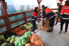 Zöldséget és gyümölcsöt adományoztak a rászorulóknak a Szatmár megyei gazdák