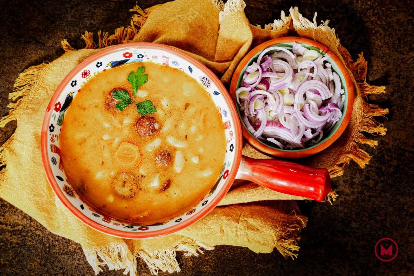 Erdély ízei: tárkonyos, tejes paszulyleves füstölt kolbásszal