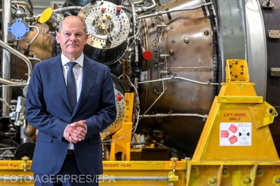 Scholz: megfékezik a gáz, a távhő és az áram drágulását Németországban