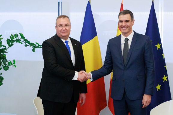 Los presidentes de los Gobiernos rumano y español firman una declaración conjunta