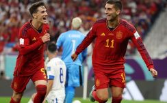 A vb eddigi legnagyobb arányú győzelmét aratták a spanyolok