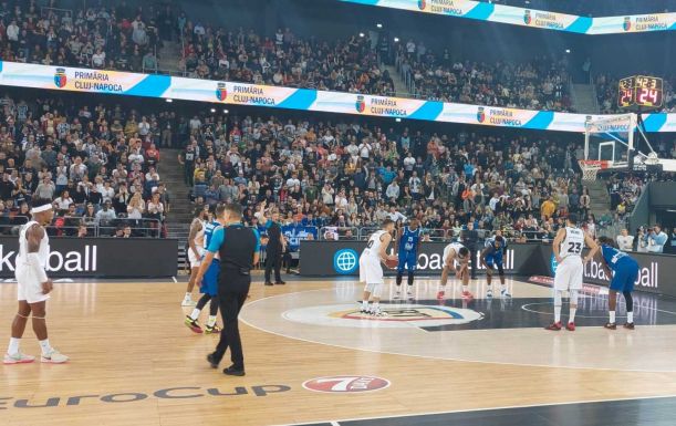 Férfi kosár Európa Kupa: legyőzte a Bresciát, kapaszkodik felfele a Kolozsvári U-BT